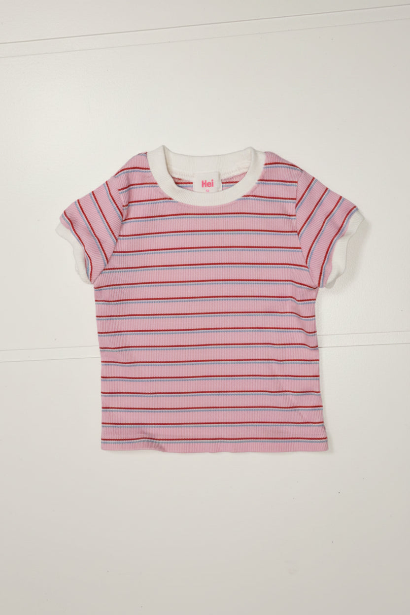 Candy Ribbed Tee