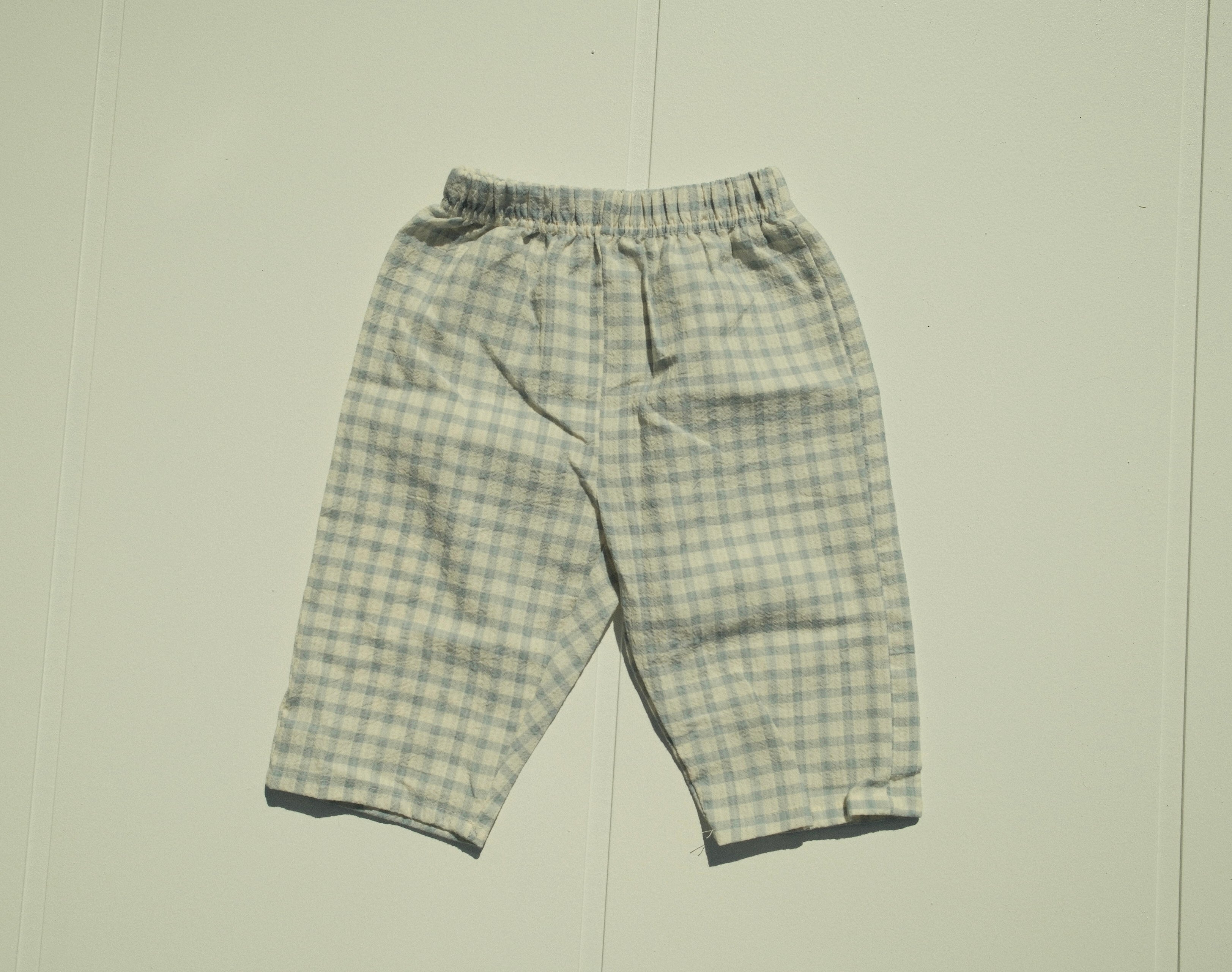 Airy Gingham pants