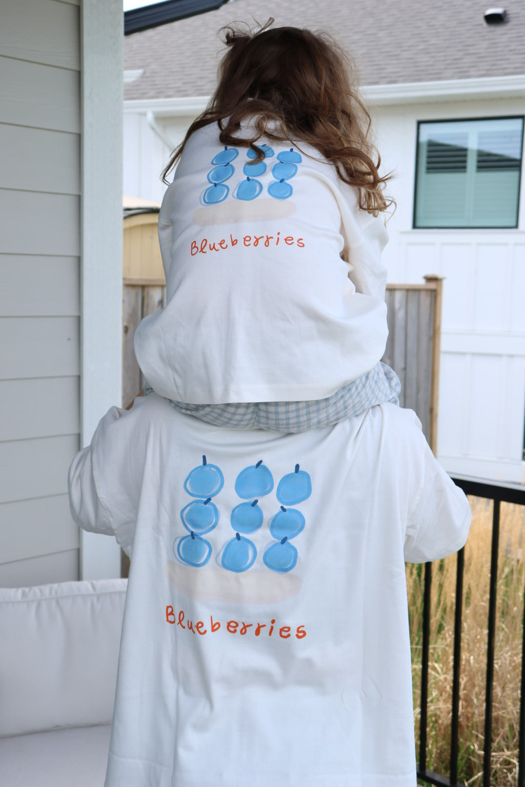 Woman’s blueberry Tee