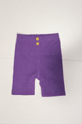 Button Bike Shorts