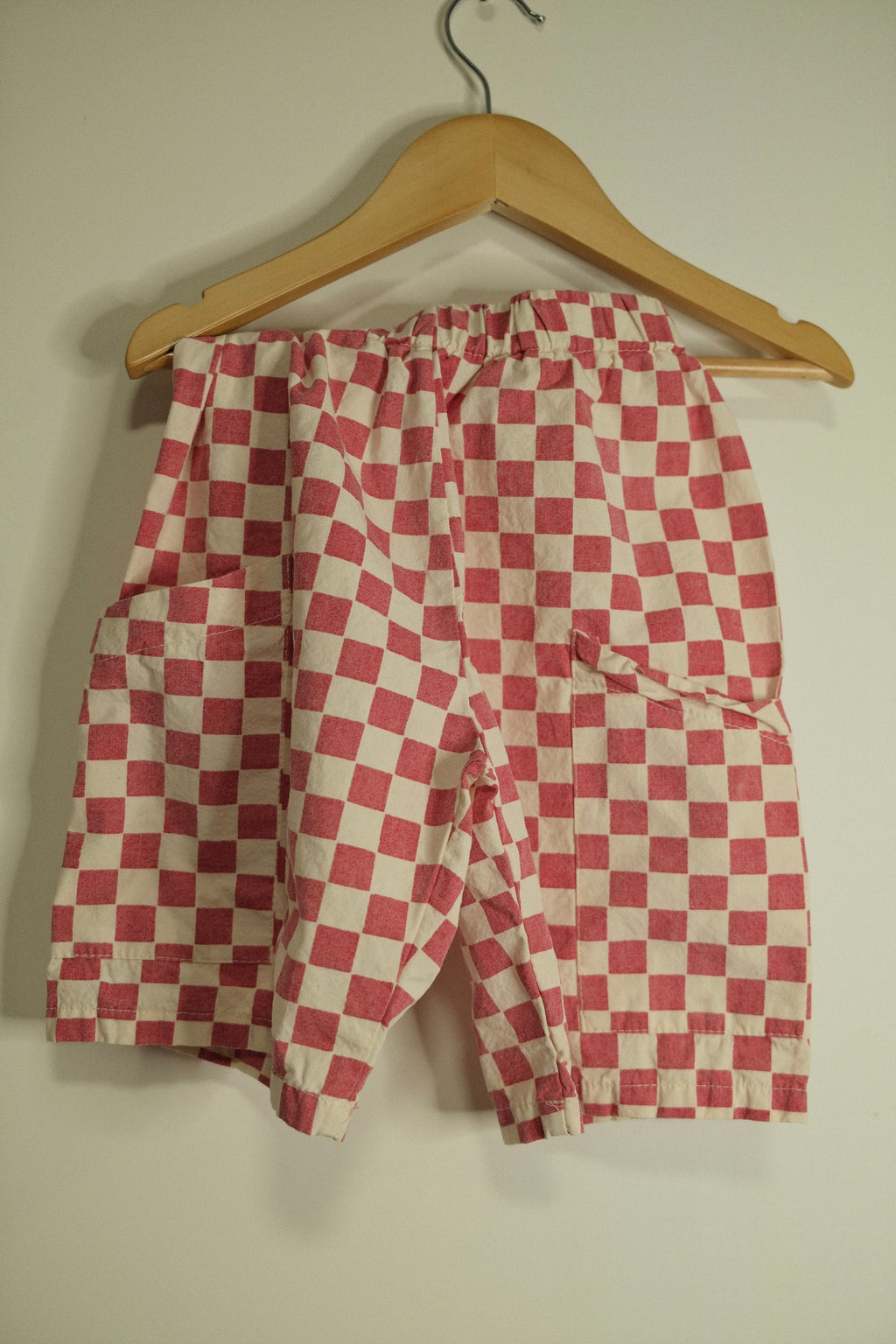 Red Check Capri