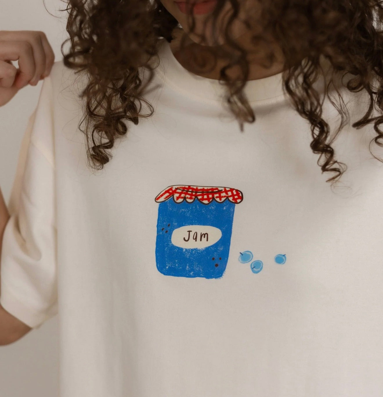 Woman’s blueberry Tee