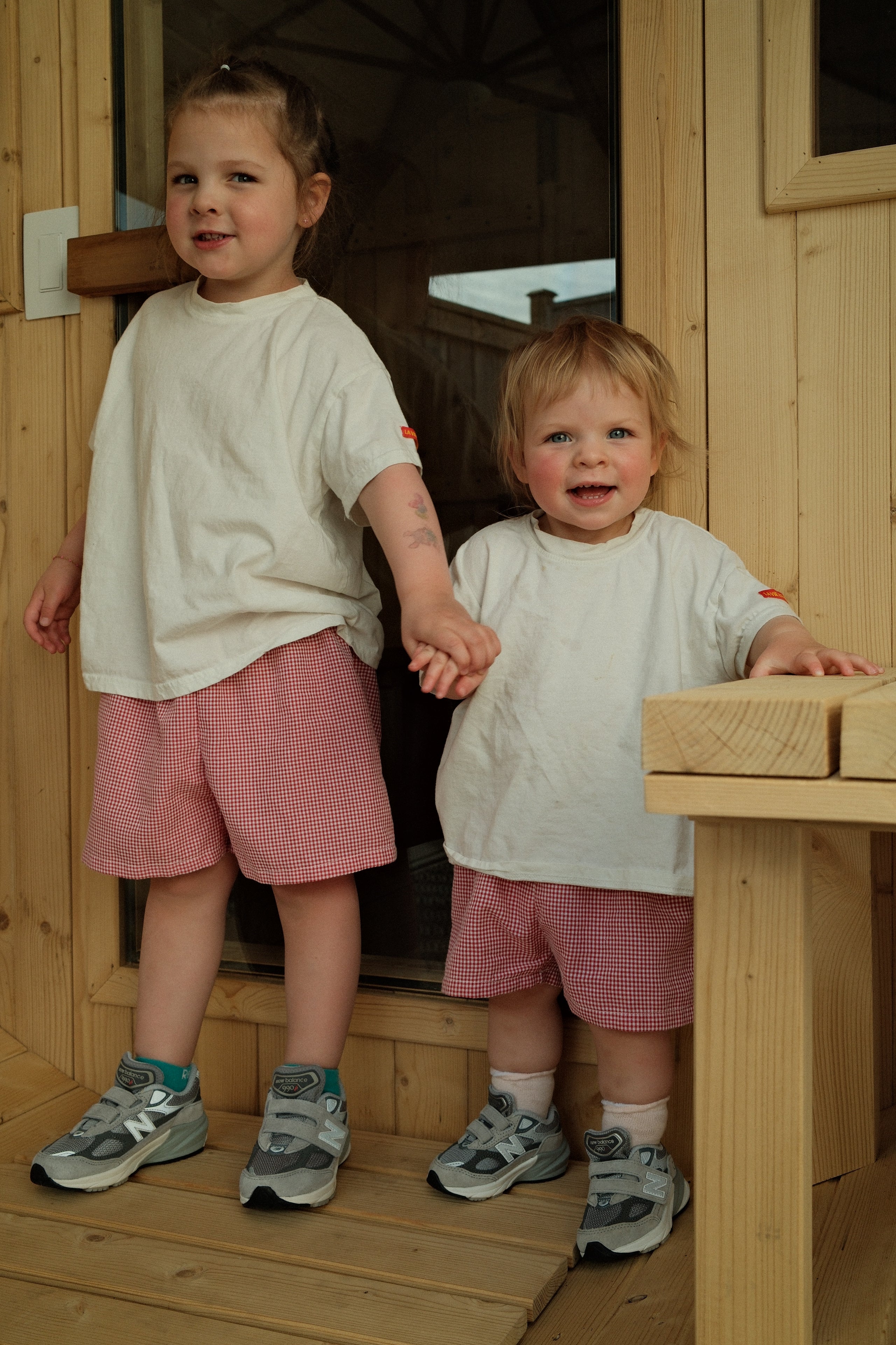 Two tone short set
