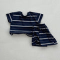Striped Short set